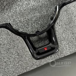 for VW Golf 7 7.5R GTI Rline GTD Shangku R Sport Edition Steering Wheel Paint Black Frame Steering Wheel Button Frame