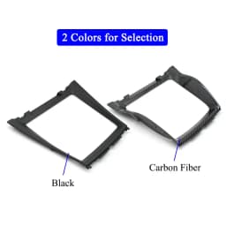 For BMW X5 X6 E70 E71 E72 Front Center Console Panel Bezel Water Cup Holder Decorative Panel Cover Trim 51166956756 51169129401