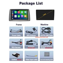 7" Car Radio Android 16 For FIAT Panda 2003 2004 2005 2006 2007 -2012 Stereo Multimedia Player Navigation Autoradio Carplay Auto