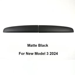Dashboard Panel for Tesla Model 3 Highland Air Vents White Interior Decorative Shell Cover Sticker Trim Carbon Car Modifications