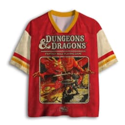 Retro Dragon and Dungeon 74 Fantasy Role Playing Game Dragon 3D Print Breatha Quick-Dry Men T-Shirt Casual Parent-child Clothing