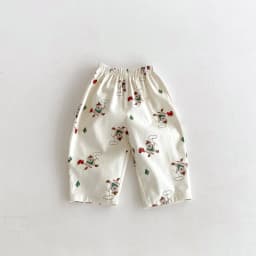 1-6 Age Children's Wear Summer Pants Thin Loose Printed Pattern Girl And Boy Casual Trousers Kids Clothing Fashion Harem Pants