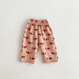 1-6 Age Children's Wear Summer Pants Thin Loose Printed Pattern Girl And Boy Casual Trousers Kids Clothing Fashion Harem Pants