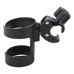 360 Degrees Rotation Drink Holder for Bike Pushchair Wheelchair Walker Bicycle Fits Most Cups Gifts for Relatives