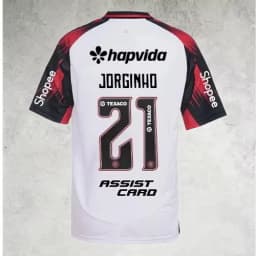 Flamengo Soccer Jersey DE ARRASCAETA #10 Red‑Black Striped Short Sleeve Football Shirt Men Fan Sports Uniform Matching Family