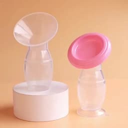 Baby Feeding Manual Breast Pump Partner Breast Collector Automatic Correction Breast Milk Silicone Pumps Maternity Products