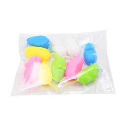 10Pcs/lot Baby Tooth Box Mini Mouse Shape Kid Milk Teeth Storage Box Random Color Plastic Organizer Save Collect First Tooth