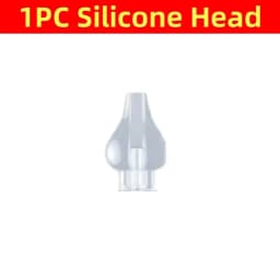 10ML Baby Nasal Syringe Set with 5 Silicone Heads Baby Nasal Aspirator Qucik Syringe Nose Cleaner Rinsing Tools for Infant Kids