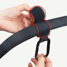 Universal Stroller Hooks Clip Heavy Duty Hanging Organizer for Diaper Bags Uses for Prams Shopping Carts Car Seats Baby Carriers