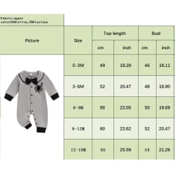 Baby Boy Halloween Romper Spider Embroidered Bow Tie Long Sleeve Lapel Neck Button-up Fall Jumpsuits Costume