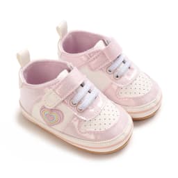 Fashionable Korean Version Men's And Women's Sports Shoes Indoor Soft Rubber Sole Anti Slip Front Shoes 0-18M Baby Shoes