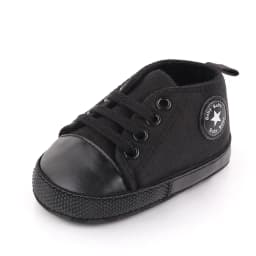 Spring New Baby Shoes Boy and Girl Classic Canvas Casual Sneakers Soft Sole Non-Slip Walking Newborn Toddler Shoes First Walkers