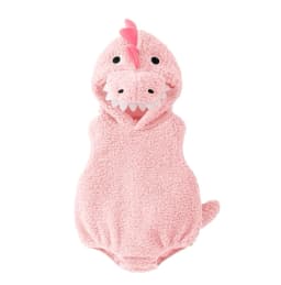 Cute Baby Boy Girl Dinosaur Costume Sleeveless Romper with Hat Newborn Infant Halloween Cosplay Clothes