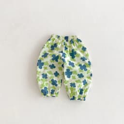 Summer Pants For Boys Girls Loose Casual Pants Full Print Trousers Child Casual Fashion Bloomers Outer Wear All-match Pants