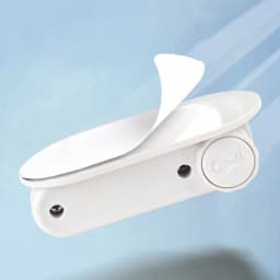 Plastic Door Rod Lock Universal Anti Opening Handle Child and Baby Safety Lock No Drilling Multifunctional Hidden Button