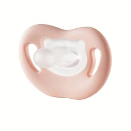 Soft Touch Silicone Baby Pacifier with Thumb Nipple, Newborn Soother, Baby Shower Gift