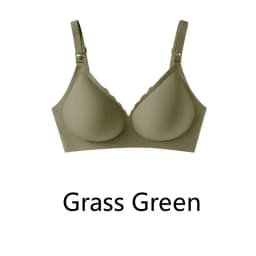 Maternity bra with push-up front to prevent sagging Seamless breathable and comfortable nursing push-up bra