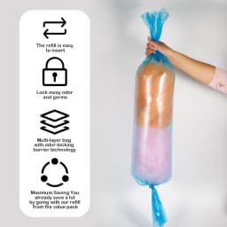 Diaper Pail Refill Bags for Sangenic Tommee Tippee for Genie for Angelcare for Munchkin