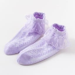 4 Pairs Girls Lace Ruffle Socks Breathable Comfortable Adorable Princess-Style Kids Dance Ready Socks with Frilly Trim