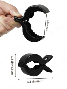 Multicolor Universal Baby Stroller Clips, Anti-Drop Crocodile Clamps for Blankets and Accessories
