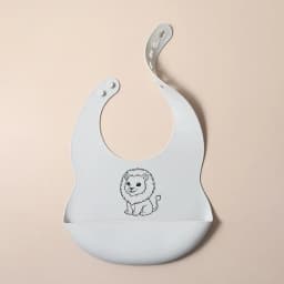 2025 NEW Custom Cartoon Deer Rainbow Silicone Baby Bib with Name & Pattern Food-Grade Solid Feeding Bib DZ31