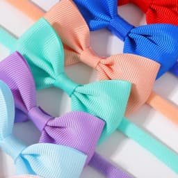 15Pcs/Set Cute Soft Bowknot Headband for Baby Girls Elastic Flower Bows Hairband Infant Toddler Kids Headwear Hair Accessories