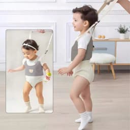 1Pc Baby Cartoon Walking Safety Harness, Suitable for Babies Aged 6-36 Months - Hand-Held Baby Walking Harness - Adjustable Toddler Walking Aid - Safety Harness for Learning to Stand and Walk, the Perfect Gift for Your Baby!