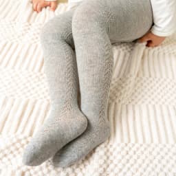 Baby Boys Girls Tights Autumn Cotton Kids Toddler Stockings Breathable Solid Cute Infant Hollow Princess Pantyhose For 0-6Yrs