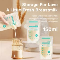 MAMIJOY 10/30Pcs 150/250ML Breast Milk Storage Bag Disposable Capacity Frozen Milk Storage Bag BPA Free MSB05
