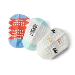 6 Pairs Kids Socks Cartoon Animal Pattern Cotton Non-Slip Floor Socks for Boys Toddler All-Season