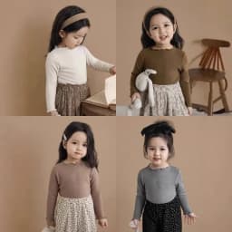 Toddler Girls Chic Ruffle Lace Turtleneck Top Soft Stretch Imitation Wool Long Sleeve Blouse Kids Casual Daily Wear Shirt