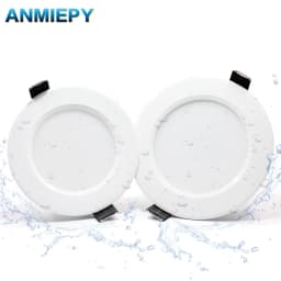 10 pcs Dimmable Waterproof LED Downlight AC220V 230V 5W 7W 9W 12W 15W 18W LED Indoor Lamp Recessed LED Spot Light For Bathroom