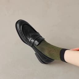 Women's Vintage Leather Loafers Shoes Round Toe Slip On Flats Classic Black/Brown Casual Daily Shoes Comfort Soft Sole Loafers