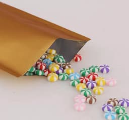 Variety of Sizes Reusable Packaging Bag Heat Sealing Open Top Aluminum Foil Vacuum Package Pouch Red Flat Mylar Bags 100pcs/lot