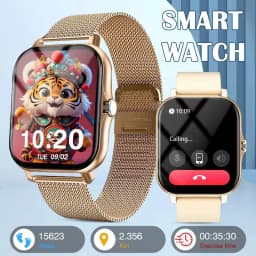 Men Women Smart Watch 1.83''Waterproof Fitness Sports Watch Answer Call Sleep Sport Pedometer Information Alerts Smartwatch HT30