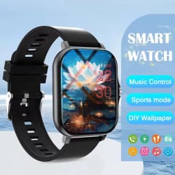 Men Women Smart Watch 1.83''Waterproof Fitness Sports Watch Answer Call Sleep Sport Pedometer Information Alerts Smartwatch HT30