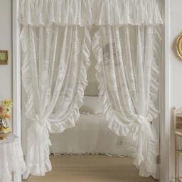 French Rococo Vintage Lace Curtains For Bedroom Bay Window, Half Curtains, Korean Style Door Curtain,High-End Home Curtain Decor