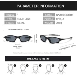 Unisex Sports Lightweight UV400 Sports Sunglasses for Men and Women – Outdoor Cycling & Hiking Fishing Goggles