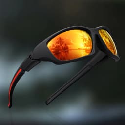 1_2pcs Advanced Cool Fantasy Polarized Surround Fashion Sunglasses,Men's and Women's Outdoor Sports,Cycling,Fishing,Hiking,Golf
