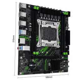 MACHINIST PR9 X99 Motherboard TPM2.0 Module Intel Xeon E5 2680 V3 CPU Support DDR4 RAM Dual-Channel USB3.0 Optional Kit Combo