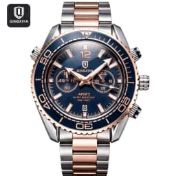 QINGXIYA Fashion Creative Men's Quartz Watch Waterproof Luminous Sport Chronograph Man Clock Date Business Watches For Men Reloj