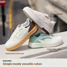 361 Degree NEW Men Skateboard Shoes Casual Splash Proof Leisure Non-Slip Wear-Resistant Soft Elastic Male Sneakers 672536608