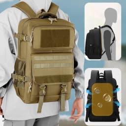 Outdoor Camping Backpack Tactical Travel Bags Climbing Hiking Trekking Mountaineering Shoulder Students Rucksack for Men Women