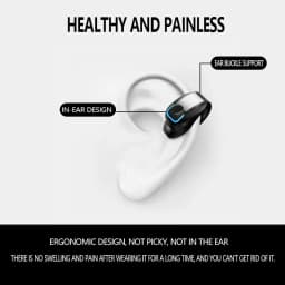 STTKGZD Earphone Clip Wireless Bluetooth Headphone Air Conduction Headset High Quality TWS Auriculares Sport Noise Canceling