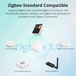 SONOFF SNZB-01P Zigbee Wireless Switch Button Smart Scene Switch Smart Home Voice Control For EWeLink APP Alexa Home Assistant