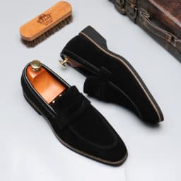 Men's Casual Business Shoes Mens Classic British Style Penny Loafers Moccasins Fashion Party Wedding Flats for Men