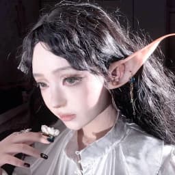 Coskawaii Elf Ears Realistic Pointed Soft Latex Frieren Anime Game Cosplay Accessories For Halloween Cosplay Enthusiasts
