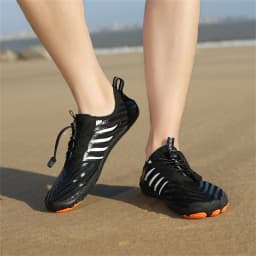 Unisex Quick Dry Water Shoes Men Women Colorful Beach Swimming Surfing Seaside Aqua Shoes Couple Barefoot Upstream Sneakers