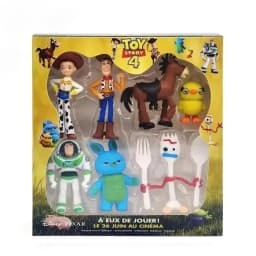 Toy Story 5 Action Figures Toys Woody Buzz Lightyear Jessie Lilypad Dolls Cake Toppers Desktop Ornaments Birthday Christmas Gift