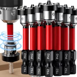 Magnetic Positioning Screwdriver Bits S2 Drywall Screw for Plasterboard Gypsum Board Locating Bit Batch Head Drilling Tools